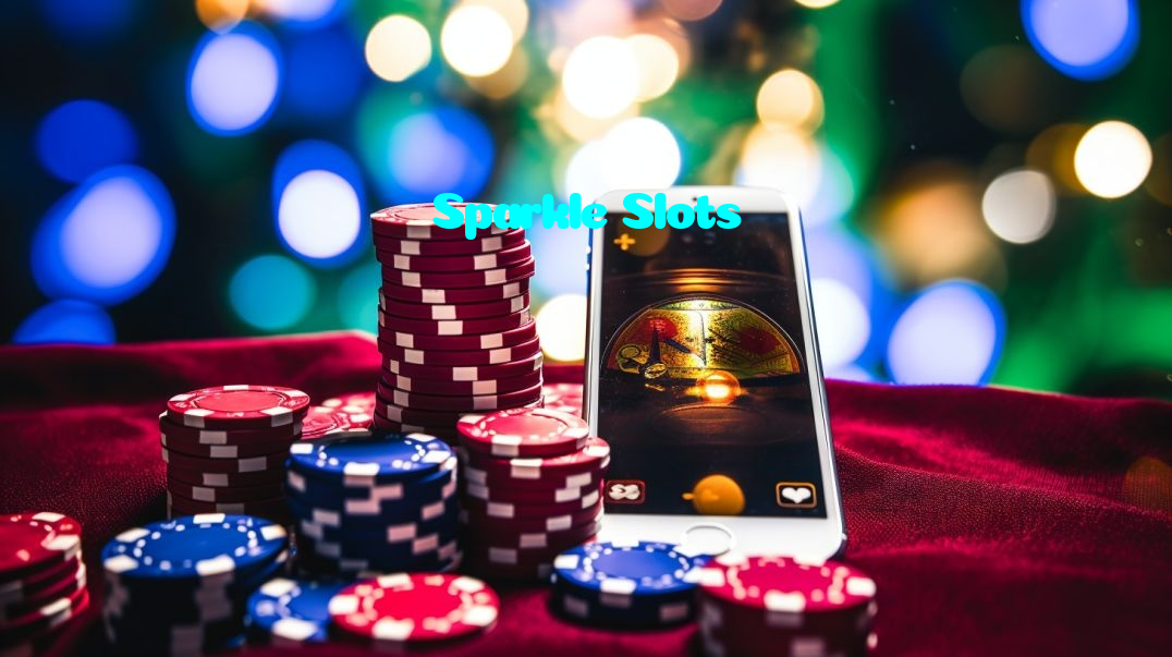 Sparkle Slots casino presented on mobile device in Pakistan with slots and live games